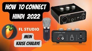 How to Connect | behringer u-phoria um2 | Fl Studio | PC | Hindi Behringer UM2 Quick Start Guide