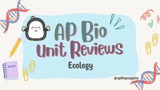 AP Biology Review: Unit 8 Ecology
