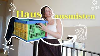 Komplettes Haus ausmisten! Kleiderschrank, Badezimmer & Büro