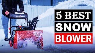 Top 5 Best Snow Blowers 2024 | Snow Blower' Real Review