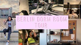 BERLIN DORM ROOM TOUR - The Student Hotel (Humboldt University exchange) || ExoticBlxss