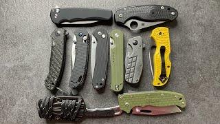 My Most Carried Knives of 2023 So Far | Jan to June 2023