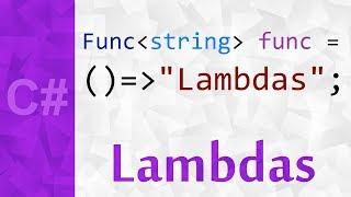 Lambda Expressions in C#  Anonymous Methods and Lambda Expressions in C#