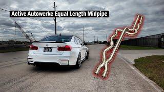 Active Autowerke Equal Length Non-Resonated Midpipe | F80 M3 | Revs  | POV