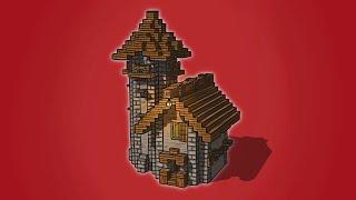 Minecraft: Build a Rustic Medieval House Tutorial [Step by Step]