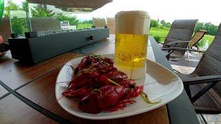 Сезон раков в Америке. Crayfish recipe 