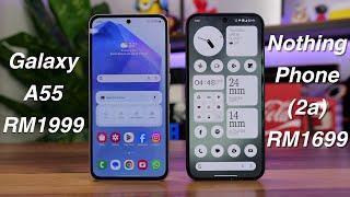 Samsung Galaxy A55 vs Nothing Phone 2a: Which one should you buy?
