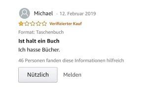 Die dümmsten Bewertungen bei Amazon (viele bruh momente)