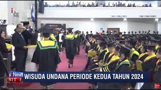 iNews NTT - Wisuda Periode Kedua Tahun 2024, Undana Kukuhkan 1.203 Wisudawan