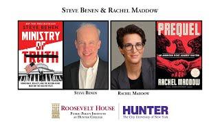 The 2024 Stepanski Family Lecture: What Next for America? — featuring Steve Benen & Rachel Maddow