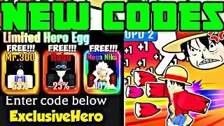 [EXCLUSIVE HERO] ANIME CLICKER FIGHT ALL *NEW CODES*, LIMITED HERO CODES & SECRET CODES FOR NOVEMBER