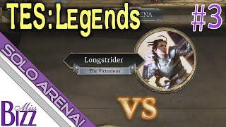 Longstrider Vs. MissBizz Solo Arena! Let's Play The Elder Scrolls Legends Solo Arena! ESL #3