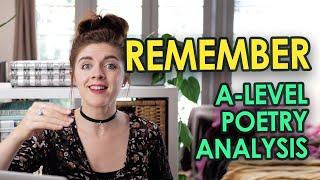 Remember by Christina Rossetti || A-Level Poetry Analysis