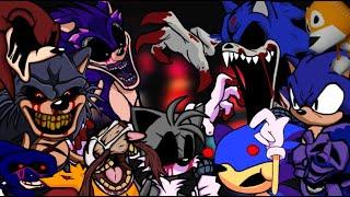 Triple Trouble Drowning Section Extended But The Sonic.exe Gang Sings It