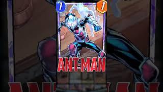 Ant-Man Base Infinity Upgrade with Card Split (Marvel Snap)