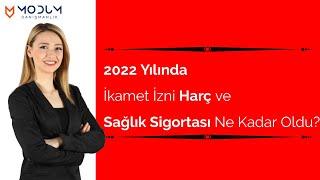 2022 Yılında İkamet İzni Harç ve Sağlık Sigortası Ne Kadar Oldu?