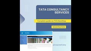 NextStep Registration simplified | Complete Roadmap For NextStep Portal | TCS NextStep Portal