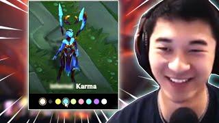THIS NEW KARMA SKIN MAKES ME LOVE PLAYING THE CHAMPION! | Biofrost