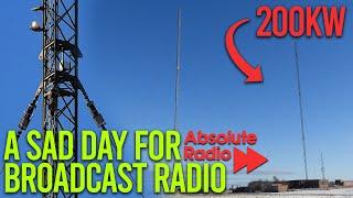 Hear Absolute Radio's 200KW Transmitter Switch Off Forever