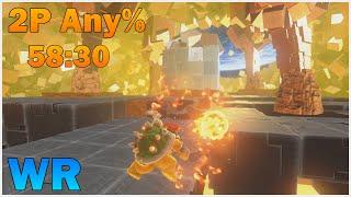 Super Mario Odyssey 2P Any% | 58:30