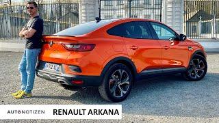 Renault Arkana R.S. Line 140 TCe 2021: kompaktes SUV-Coupé im Test | Review | Fahrbericht