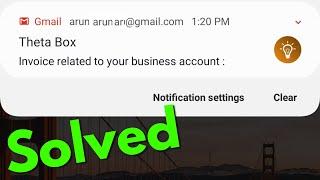 Fix Gmail Notifications Not Working Problem - Gmail Notification Not Showing On Android/Iphone