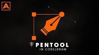 Pen Tool Techniques And Logo Tracing in CorelDRAW - Part 1