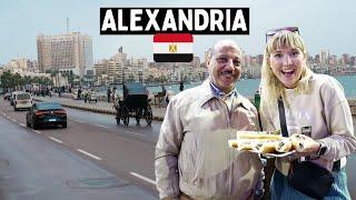 Intense Day in ALEXANDRIA, EGYPT!  Liver Street Food Feast!