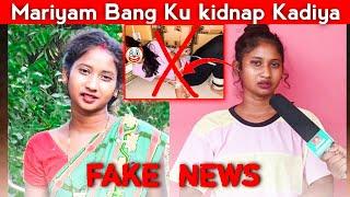 Mariyam Hembram kidnap fake News