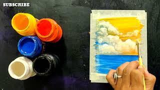 Easy Poster Colour Painting for Beginners Step by Step Drawing Tutorial