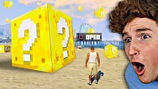 Opening 1,000 LUCKY BLOCKS In GTA 5.. (Mods)