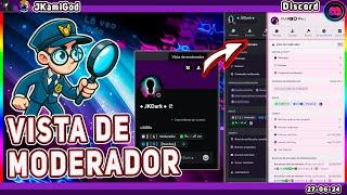 🟣 Función de Vista de moderador  Discord  JKamiGod