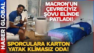 Hint Takımı Paris'teki Perişanlığı Herkese Gösterdi! Ülkelerinden Fransa'ya 40 Adet Klima Getirdiler