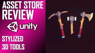 UNITY ASSET REVIEW | STYLIZED 3D TOOLS | INDEPENDENT REVIEW BY JIMMY VEGAS ASSET STORE