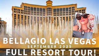 Bellagio Las Vegas comp stay ! FULL resort tour!
