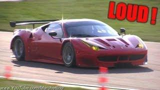 Ferrari 458 GT2 Great Sounds!