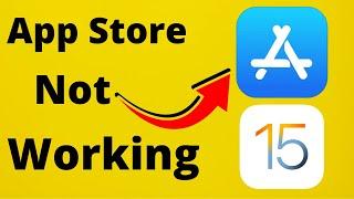 App Store Not Working iOS 15 | Cannot Connect to App Store iOS 15 | App Store not Downloading Apps