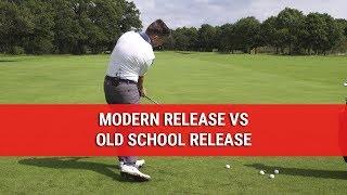 Modern Release Vs Old School Release - Golf Swing Tips - DWG