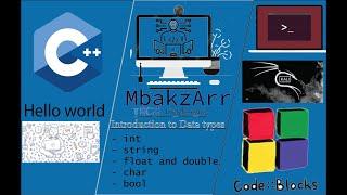 Intro to Hello world || Intro to data types || Running C++ code in Linux terminal
