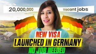 Germany New Opportunity Card Visa Starts in JUNE To Tackle Labour Shortage | 2 Million Vacant Jobs