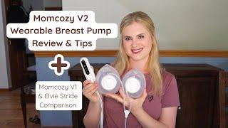 Momcozy V2 Wearable Breast Pump Review, Tips, V1 & Elive Stride Comparison