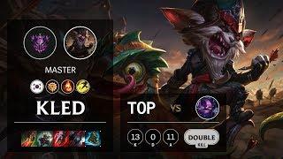 Kled Top vs Kennen - KR Master Patch 10.11