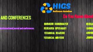 HIGS software solution - PhD guidance and help for thesis writing ( Tamilnadu )