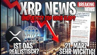  XRP Ripple NEWS  Und jetzt  21. März.. Wichtig Ripple vs SWIFT ist das realistisch Deutsch 