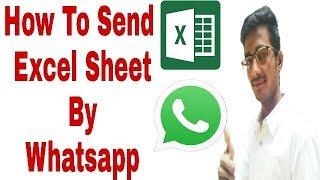 How TO Send MS Office Files By Whatsapp
