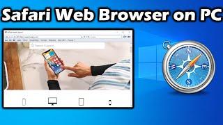 How to install Safari web browser on Windows PC