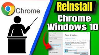 How To Reinstall Google Chrome On Windows 10