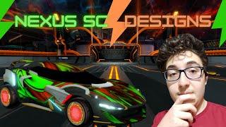 Rocket League Nexus SC designs | Rocket League Car Designs #1