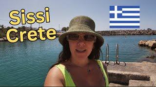 Sissi Crete! Sisi Greece! Kreta! Swimmg at the Port of Sissi!
