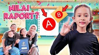 QAIREEN TERIMA RAPOT DI KELAS 3 ! KALAU NILAINYA JELEK DICUBIT MAMA DAN GAGAL LIBURAN !?